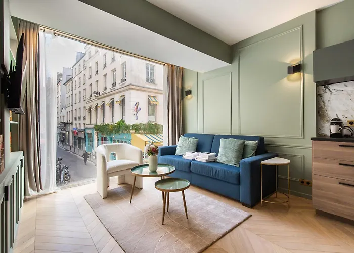 Modern Apartment - 2Br-6P - Montorgueil